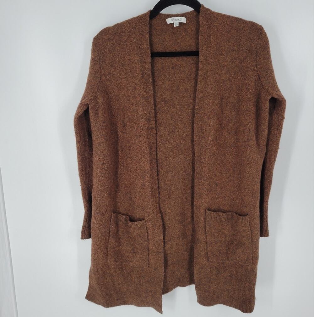 Madewell Clay Coziest Yarn Kent Cardigan Sweater XXS
